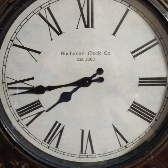 BUCHANAN Co Wall Decor Buchanan Clock Co Large Wall Clock Poshmark